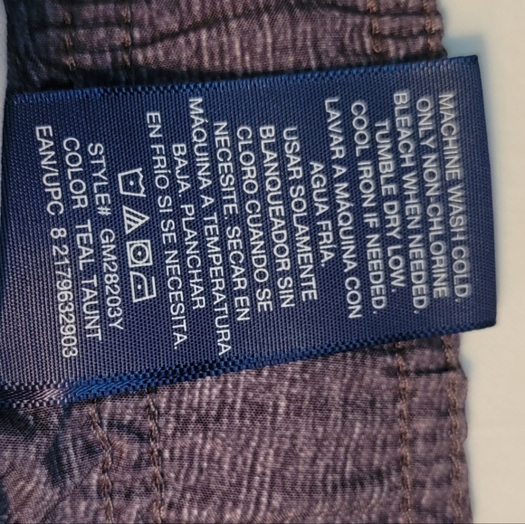 Large George Tropical Athletic Swimming Trunks - Picture 4 of 4